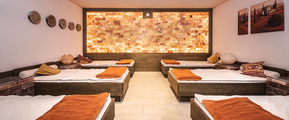 Ruhebereich im Wellnesshotel Stubaier Hof in Fulpmes im Stubaital