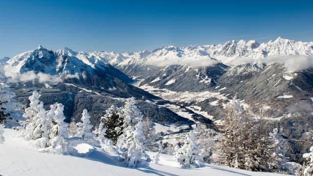 Das Stubaital im Winter