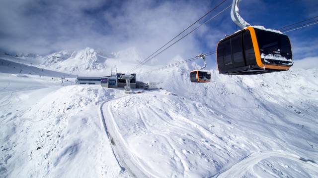 Skilift im Stubaital