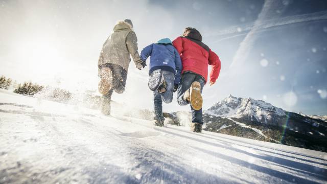 Skifahren im Stubaital