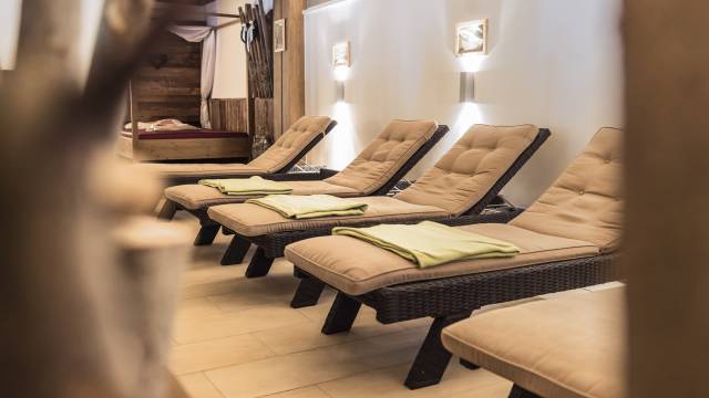 Wellnessbereich im Alpin Resort Stubaier Hof